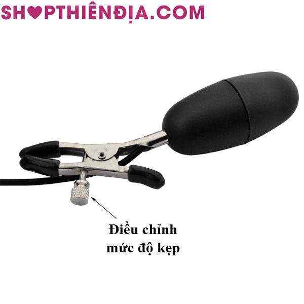 Trứng rung tình yêu dạng kẹp 2 động cơ