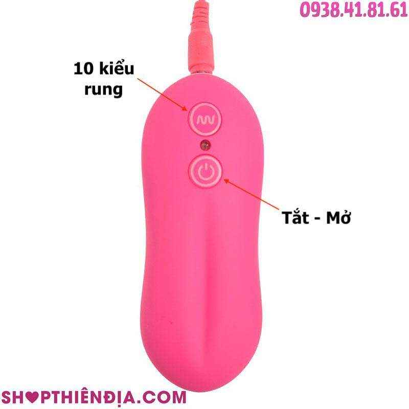 Hướng dẫn sử dụng trứng rung tình yêu mini 10 kiểu rung Capsula