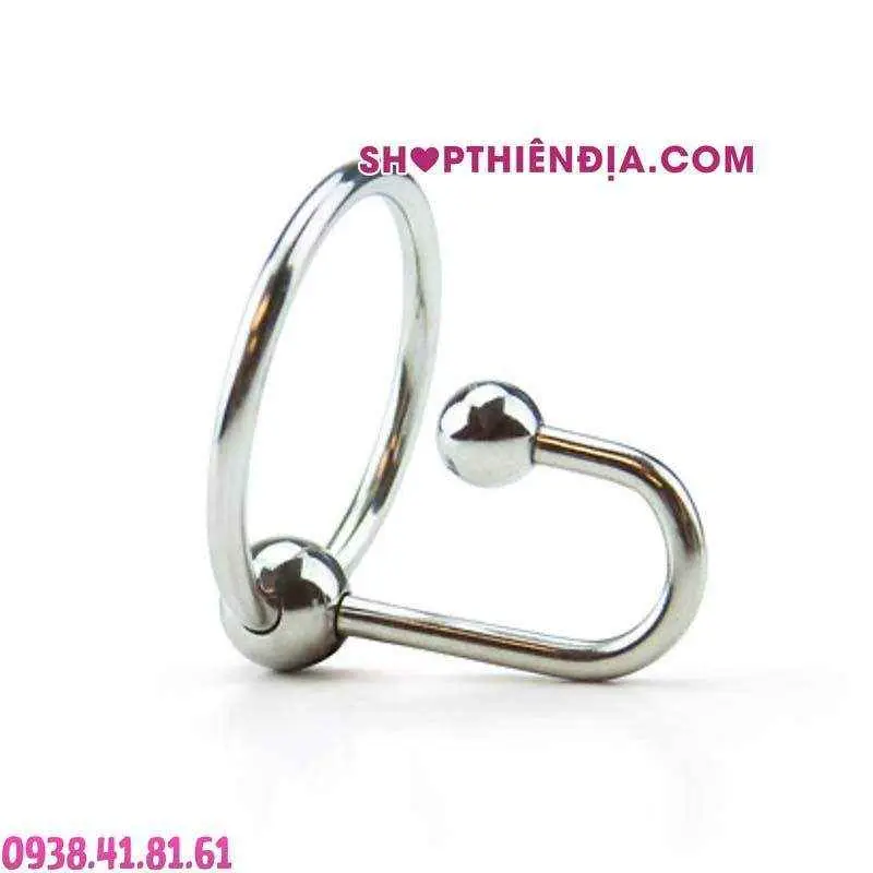Vòng đeo đầu khấc kèm bi thông niệu đạo Stopper 01