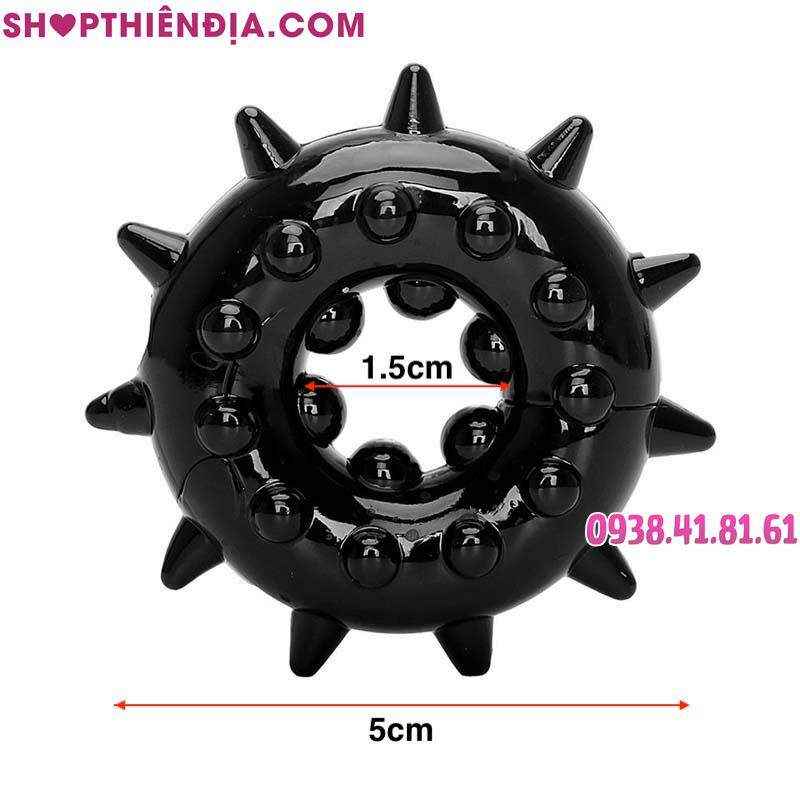 Kích thước vòng hãm dương có gai Snow Flake