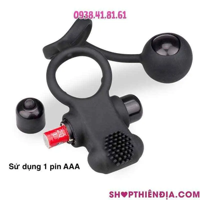 Pin AAA của vòng rung kép kèm bóng kích thích hậu môn Maximizer