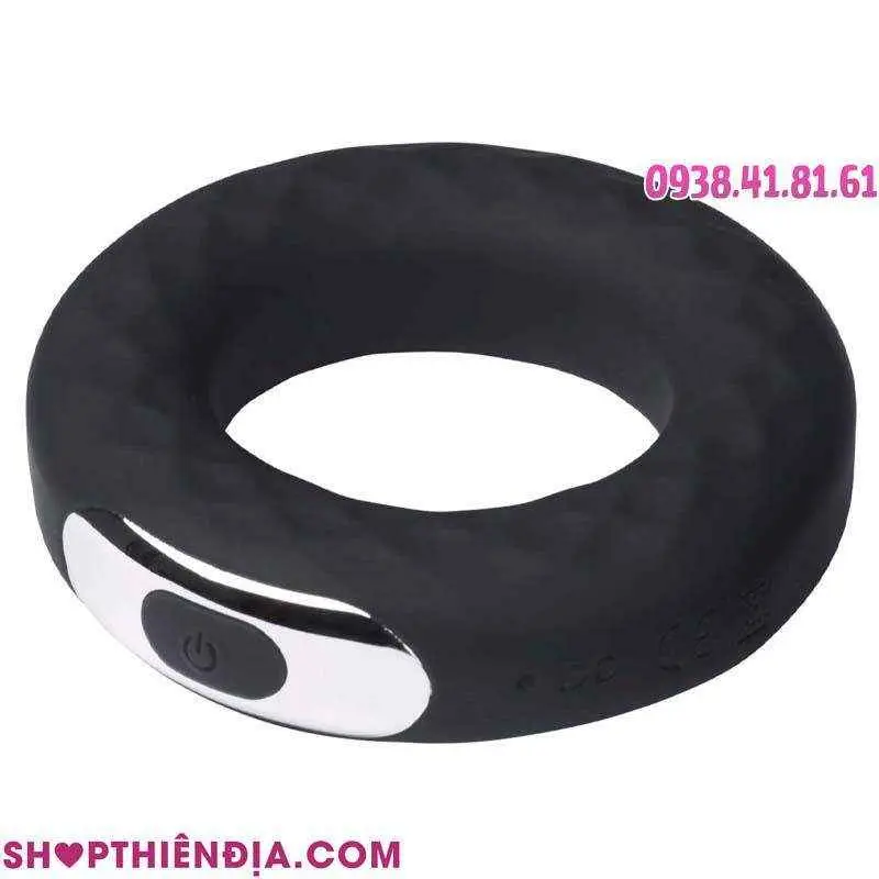Vòng rung tình yêu điều khiển từ xa Vibro màu đen