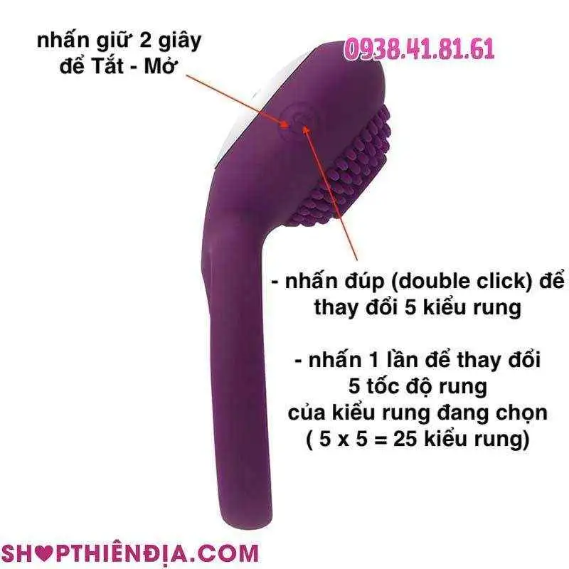 Hướng dẫn sử dụng vòng rung tình yêu kép cao cấp Tammy