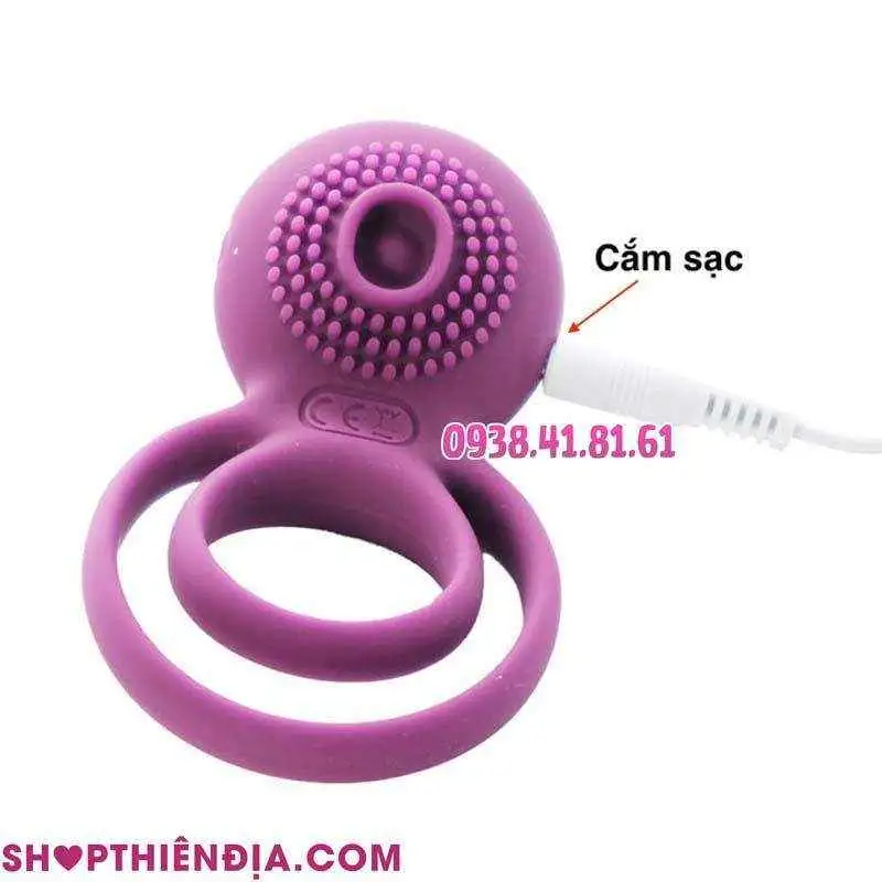 Hướng dẫn sạc vòng rung tình yêu kép cao cấp Tammy