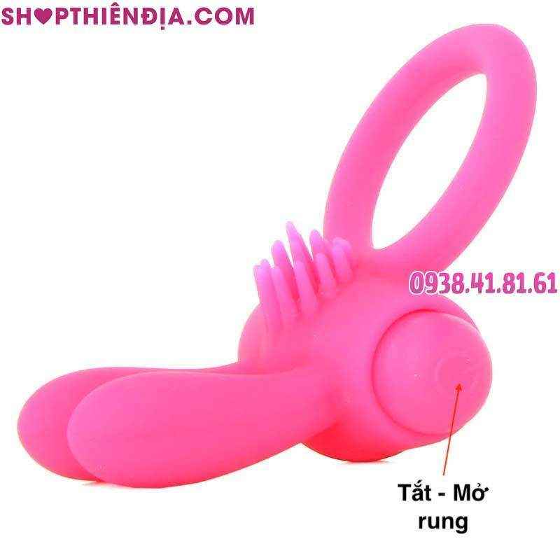 Hướng dẫn Tắt - Mở vòng tình yêu silicon có rung và gai Bunny
