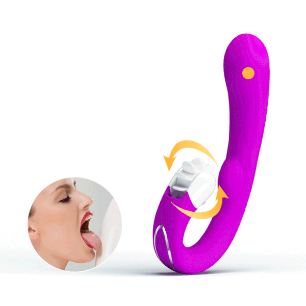 Lưỡi liếm và massage âm vật 2 trong 1