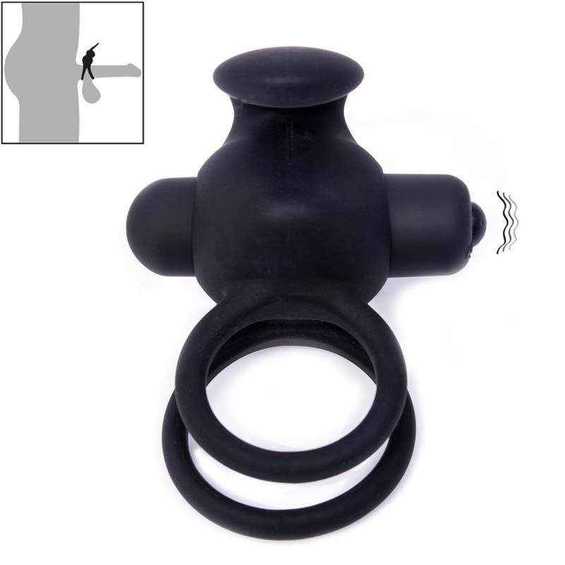 Vòng rung tình yêu kép kích thích âm vật Duo