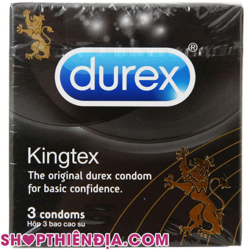 Bao cao su Durex Kingtex 02