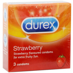 Bao cao su Durex Strawberry 01