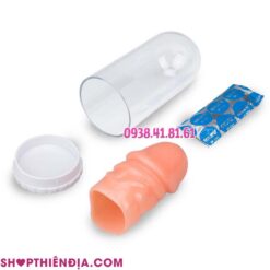 Bộ sản phẩm bao cao su đôn dên khúc đầu màu da Big Head
