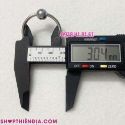 Đường kính vòng đeo cu inox 1 bi Dominix (size M)