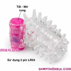 Hướng dẫn tắt mở bộ phận rung của đôn khúc giữa có gai rung Nubby