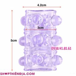 Kích thước của bao cao su đôn khúc giữa có bi