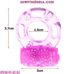 Kích thước của vòng rung tình yêu trong suốt Fantasy