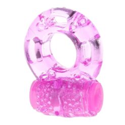 Vòng rung tình yêu màu hồng trong suốt Fantasy