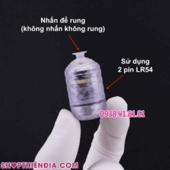 Bộ phận rung bao cao su đôn có quai đeo và rung MEN