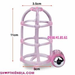 Kích thước bao cao su rung dạng lưới có quai đeo Scott