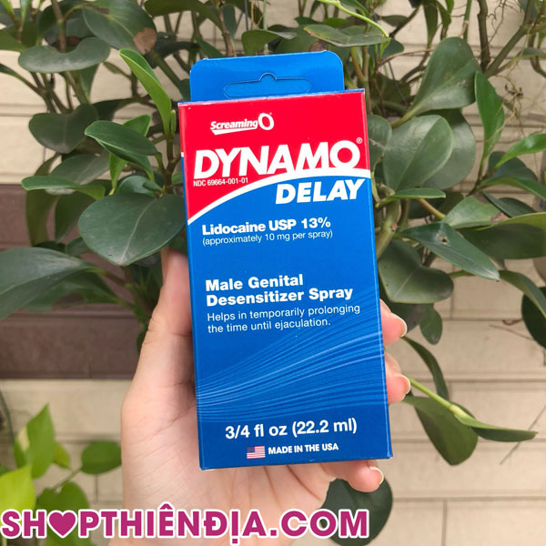Thuốc tăng thời gian quan hệ Dynamo Delay 03