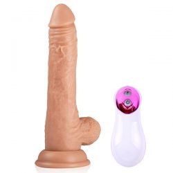 Dương vật giả gắn tường cao cấp rung thụt 01