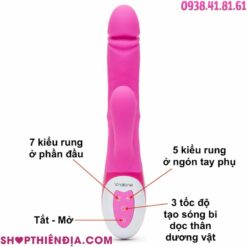 Hướng dẫn sử dụng dương vật giả có sóng bi size lớn Wave