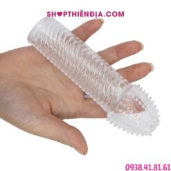 Bao cao su đôn dên loại mỏng Basaltic đặt trên lòng bàn tay