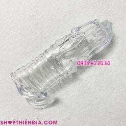 Hình thật bao cao su đầu rồng có quai đeo