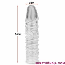 Kích thước của bao cao su đôn dên loại mỏng Dragon