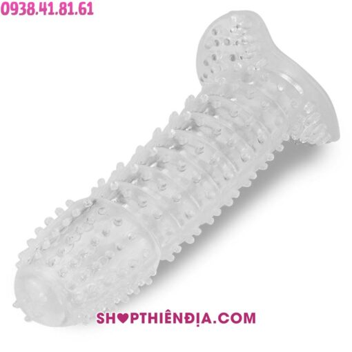 Bao cao su gai dùng nhiều lần Textured Crystal 03