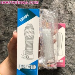 Hộp của bao cao su có gai rung Colby hộp xanh