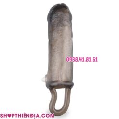 Bao cao su đôn dên có quai đeo trong suốt Heracles 03