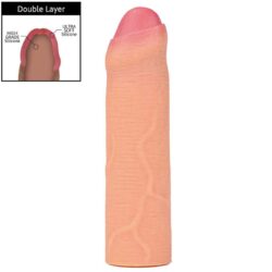 Bao cao su đôn dên như thật siêu mềm Foreskin đầu khấc 01