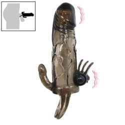 Bao cao su đôn dên rung 2 đầu Braveman 2 nhánh 01