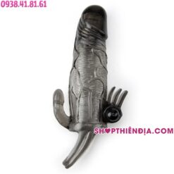 Bao cao su đôn dên rung 2 đầu Braveman 2 nhánh 02