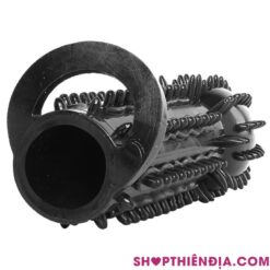 Bao cao su gai mềm có quai đeo Requiem màu đen 04