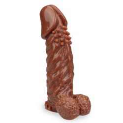 Bao cao su gân gai làm to dài dương vật Big Tip 01