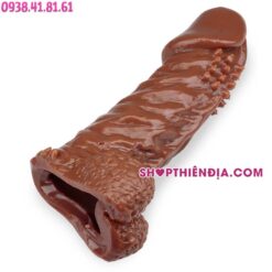 Lỗ đút vào của bao cao su gân gai làm to dài dương vật Big Tip