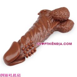 Phần đầu của bao cao su gân gai làm to dài dương vật Big Tip