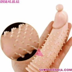 Bao đôn gai bi có rung ở đầu Grant nằm trên tay