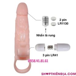 Hướng dẫn sử dụng bao cao su đôn dên rung 2 đầu Braveman 1 nhánh 02