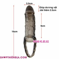 Kích thước bao cao su đôn dên size nhỏ có quai đeo Brayden