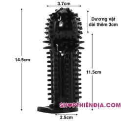 Kích thước bao cao su gai mềm có quai đeo Requiem