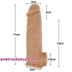 Kích thước bcs đôn dên siêu mềm có lỗ tròng bìu tinh hoàn David