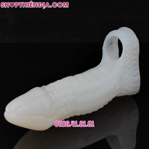 Bao donzen khủng Dương Vật Rồng Dragon Dick màu trắng