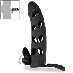 Bao rọ có vòng đeo tinh hoàn và lưỡi liếm Muzz 01