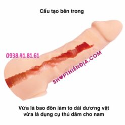 Cấu tạo bên trong bao cao su đôn dên loại khủng Bigger Man