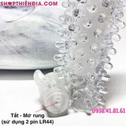 Hướng dẫn sử dụng bao cao su gai rồng có rung Dragon Thorn