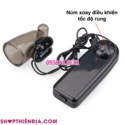 Núm xoay điều khiển tốc độ rung của đôn dên khúc đầu Crystal