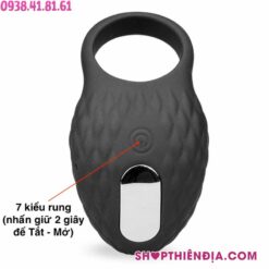 Hướng dẫn Tắt Mở nhẫn rung silicon cho nam cao cấp Heloise