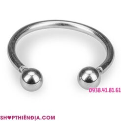 Khuyên đeo dương vật inox 2 bi Maxim 03