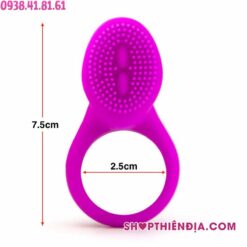 Kích thước vòng rung đeo cu có gai Magenta